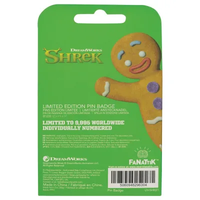 Shrek ‘Beware Ogre’ Pin Badge