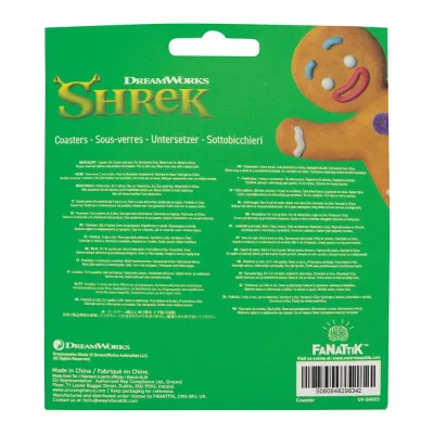 Shrek Set of 4 Metal Coasters