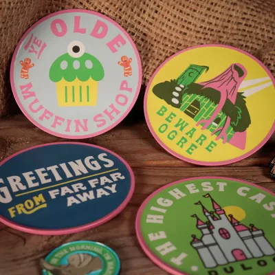 Shrek Set of 4 Metal Coasters