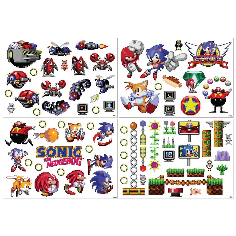Sonic The Hedgehog – Retro Tech Decals