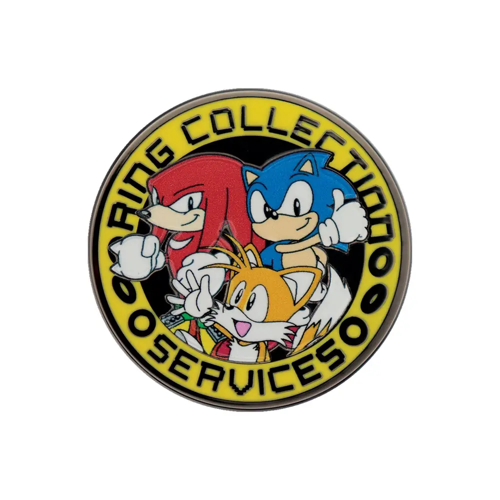 Sonic The Hedgehog – Sonic, Tails, and Knuckles Pin Badge