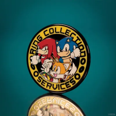 Sonic The Hedgehog – Sonic, Tails, and Knuckles Pin Badge