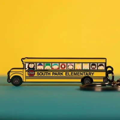 South Park School Bus Keyring