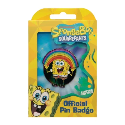 SpongeBob SquarePants Rainbow Pin Badge