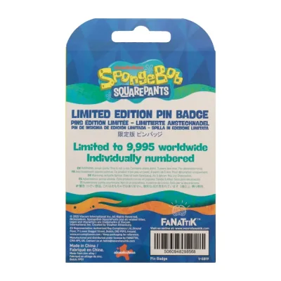 SpongeBob SquarePants Rainbow Pin Badge