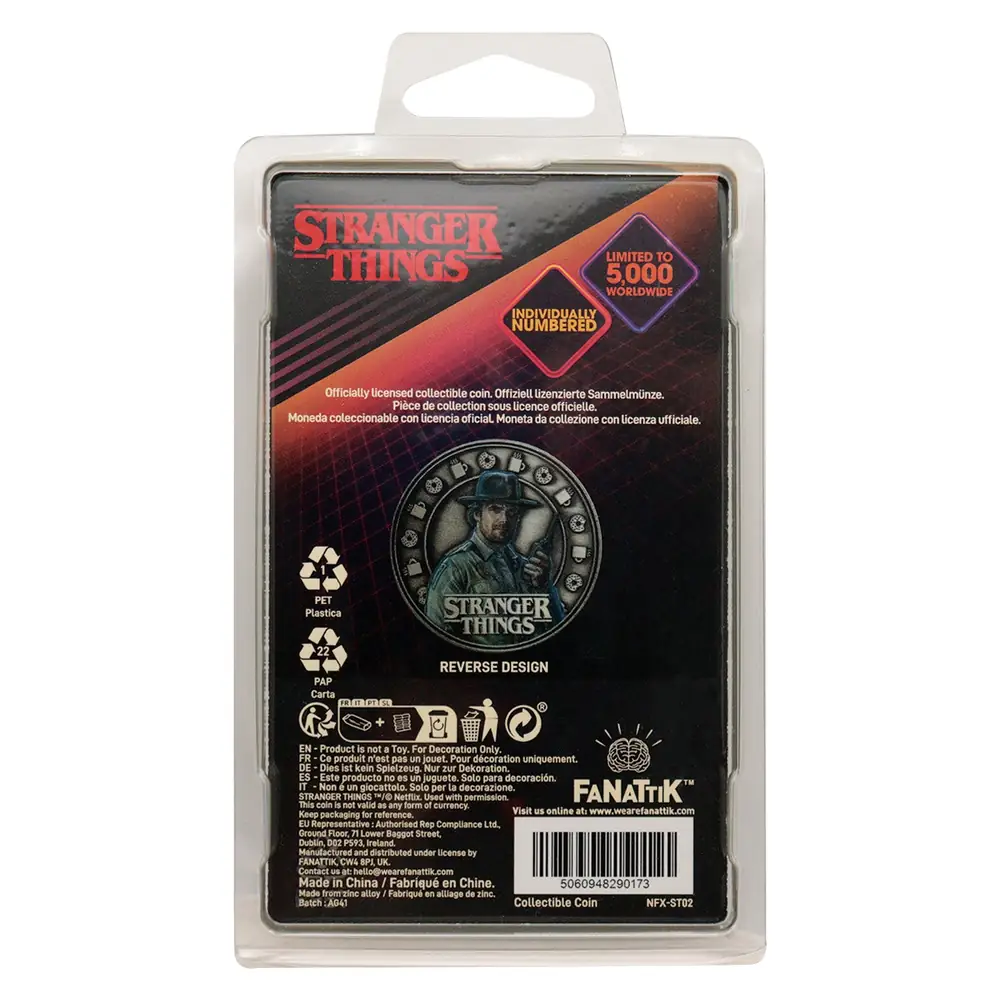 Stranger Things Eleven and Hopper Coin
