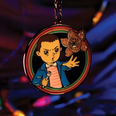 Stranger Things Eleven Keyring