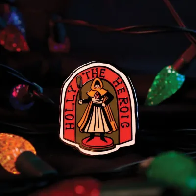 Stranger Things – Limited Edition Holly The Heroic Pin Badge