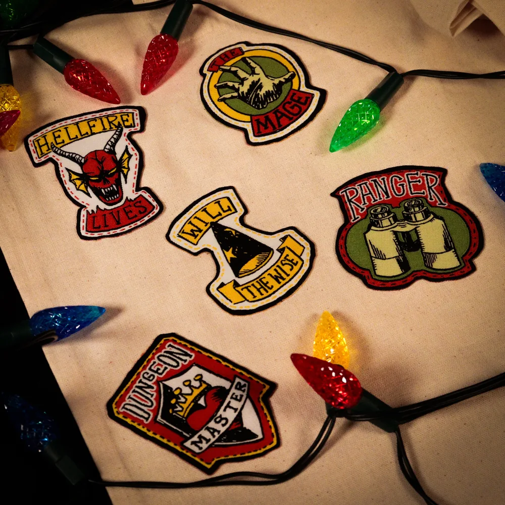 Stranger Things – Set of Five Fabric Patches