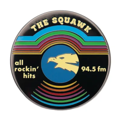 Stranger Things The Squawk Limited Edition Pin Badge
