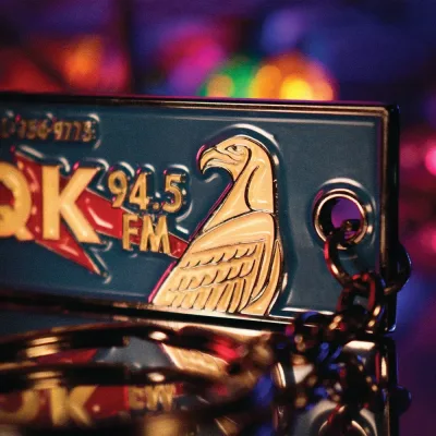 Stranger Things The Squawk WSQK Keyring