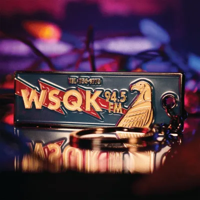 Stranger Things The Squawk WSQK Keyring