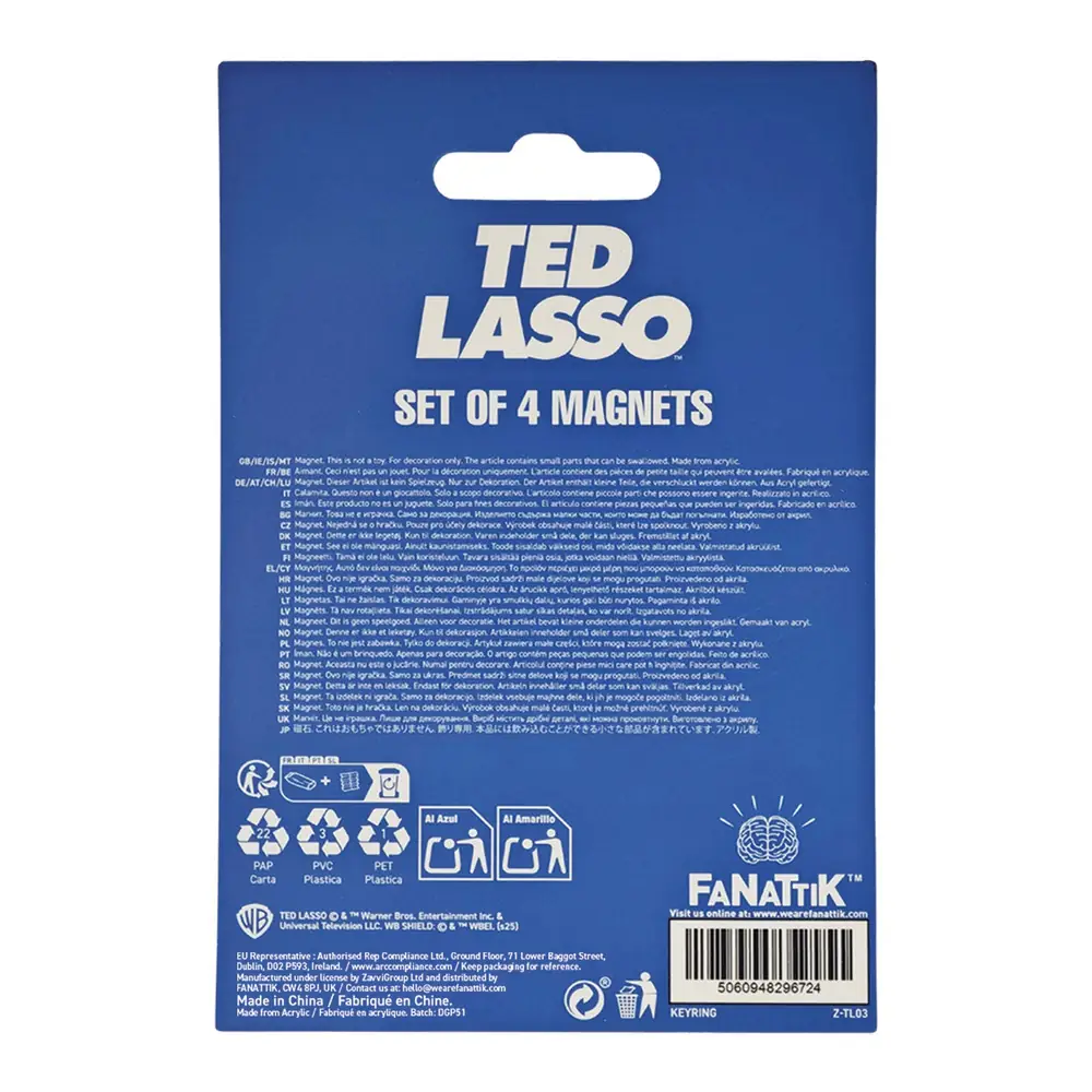 Ted Lasso Magnet Set