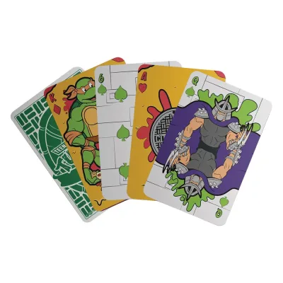 Teenage Mutant Ninja Turtles Playing Cards CDU Containing 12 Packs