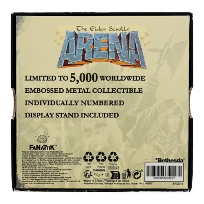 The Elder Scrolls Arena Floppy Disk Replica