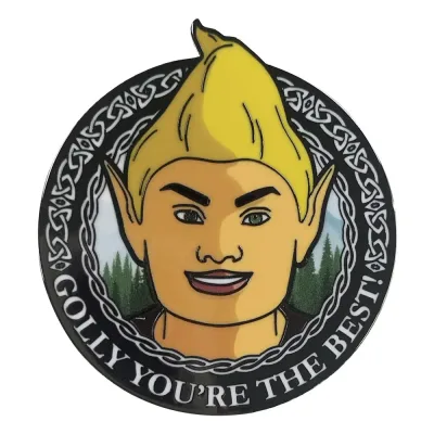 The Elder Scrolls IV: Oblivion Adoring Fan Pin Badge