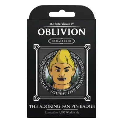 The Elder Scrolls IV: Oblivion Adoring Fan Pin Badge