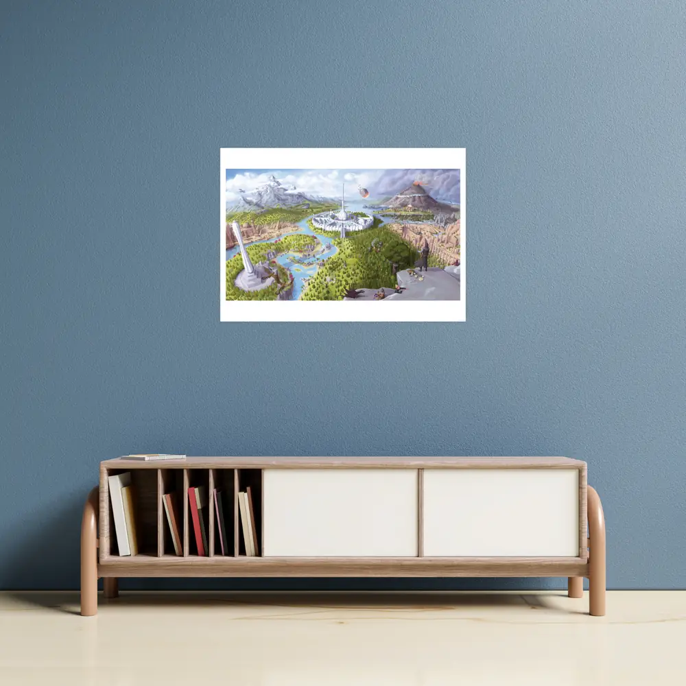 The Elder Scrolls IV: Oblivion Imperial City Art Print