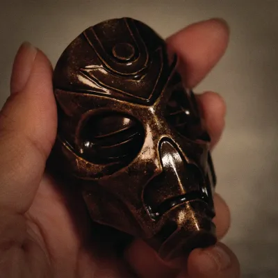 The Elder Scrolls V: Skyrim Nahkriin Dragon Priest Mask Replica