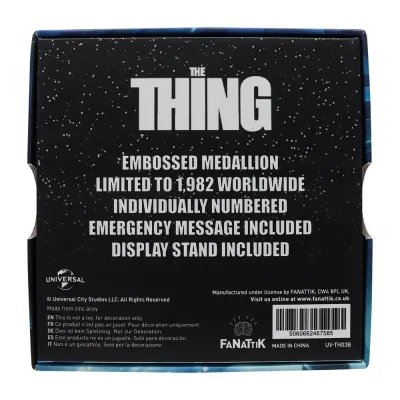The Thing Limited Edition Outpost 31 Medallion