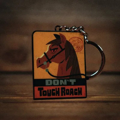 The Witcher and Roach Keyring