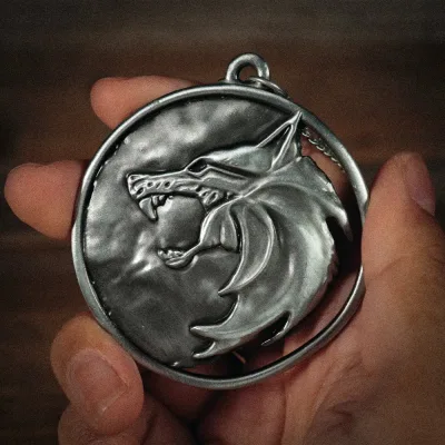 The Witcher Replica Geralt's Medallion