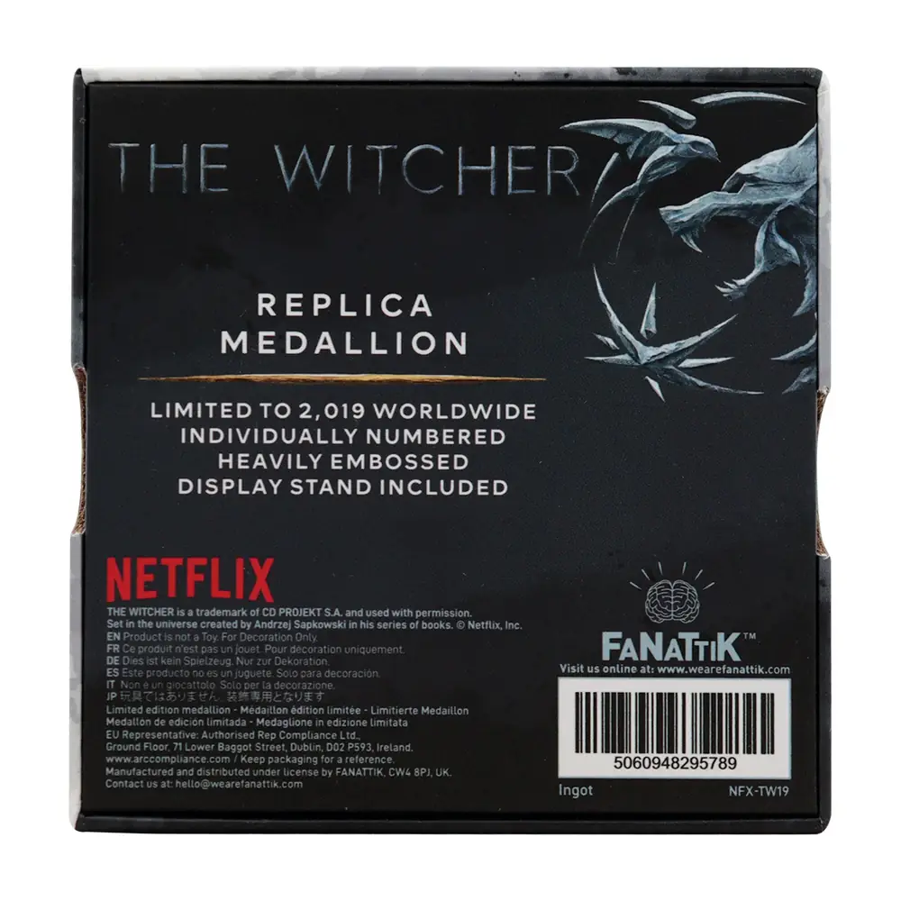 The Witcher Replica Geralt's Medallion