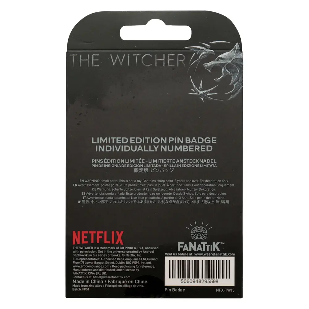 The Witcher Symbol Pin Badge