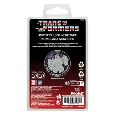 Transformers G1 Autobots vs Decepticons Limited Edition Coin