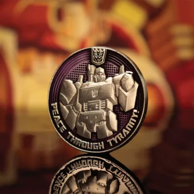 Transformers G1 Autobots vs Decepticons Limited Edition Coin