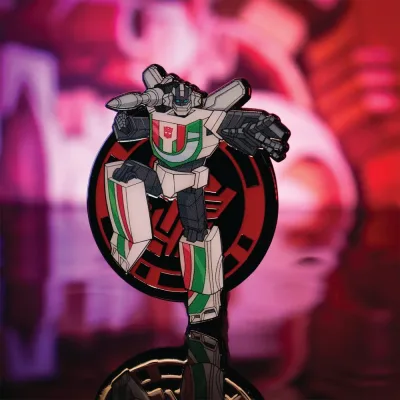 Transformers Mystery Pin Badge CDU Containing 12 Blind Boxes