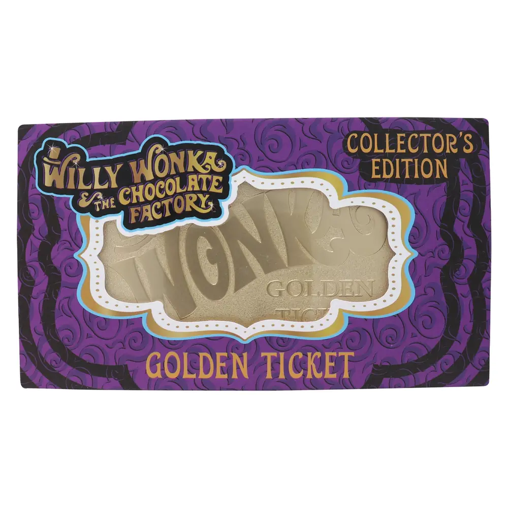 Willy Wonka and the Chocolate Facotry Collector's Edition Replica Golden Ticket