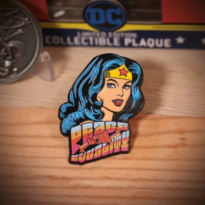 DC Comics Wonderwoman Limited Edition Pin Badge