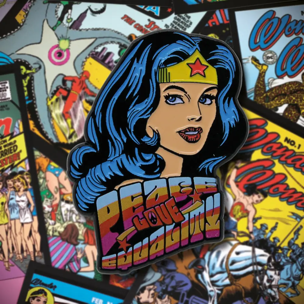 DC Comics Wonderwoman Limited Edition Pin Badge