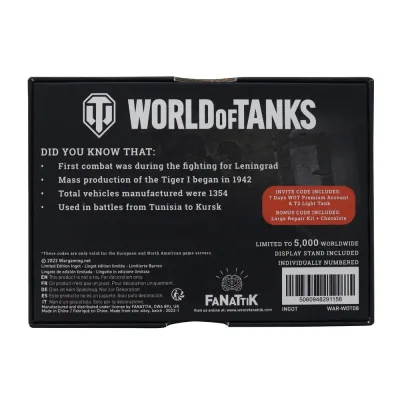 World of Tanks Limited Edition Tiger I Ingot