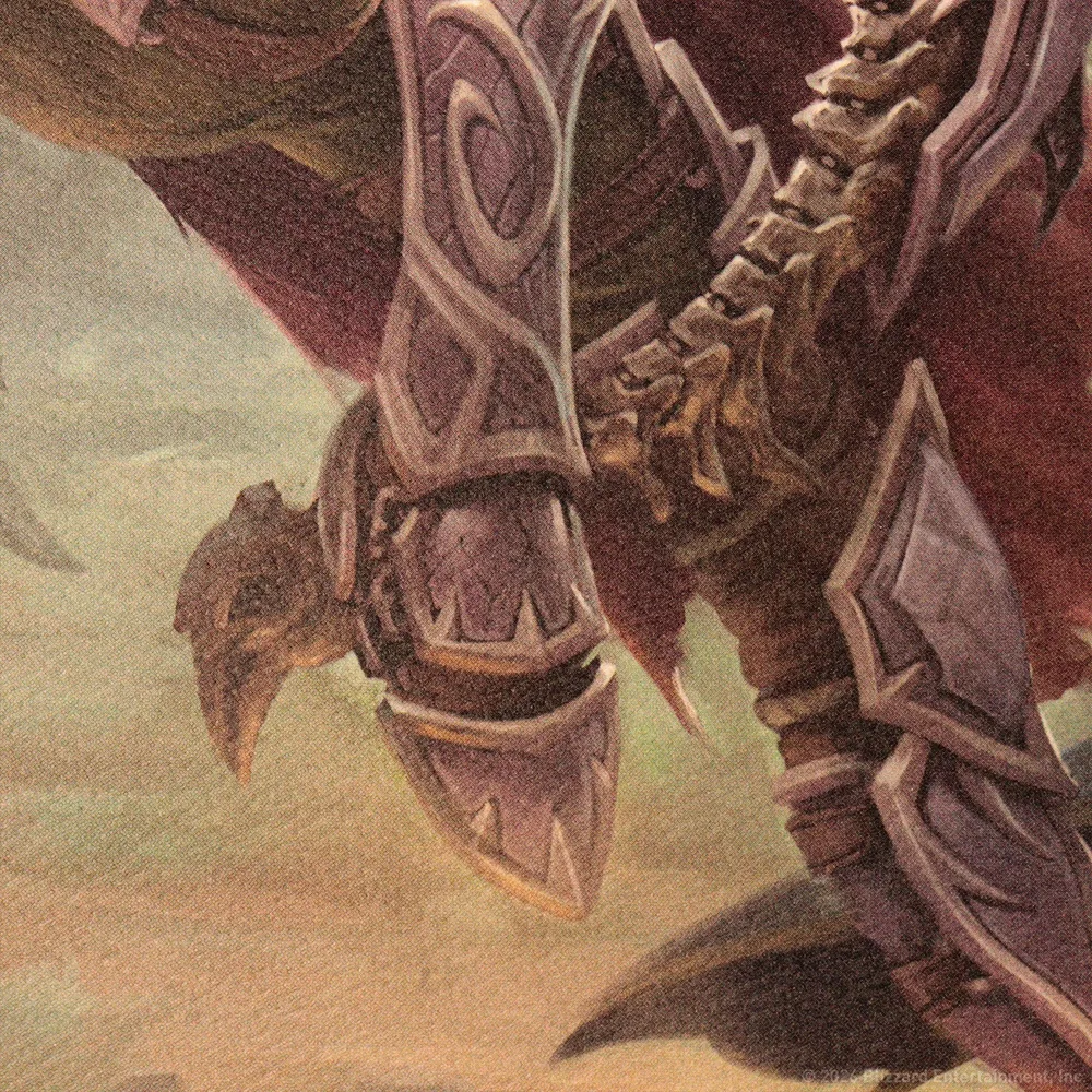 World of Warcraft - Limited Edition Sylvanas vs Anduin Wrynn Art Print