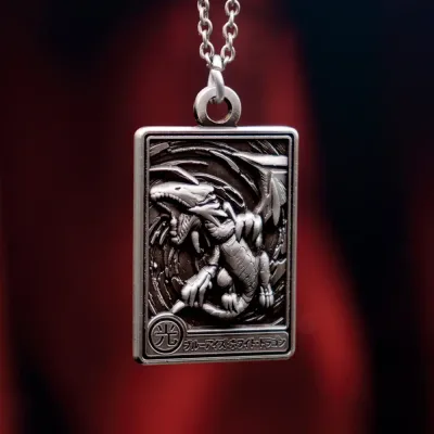 Yu-Gi-Oh! Blue-Eyes White Dragon Necklace