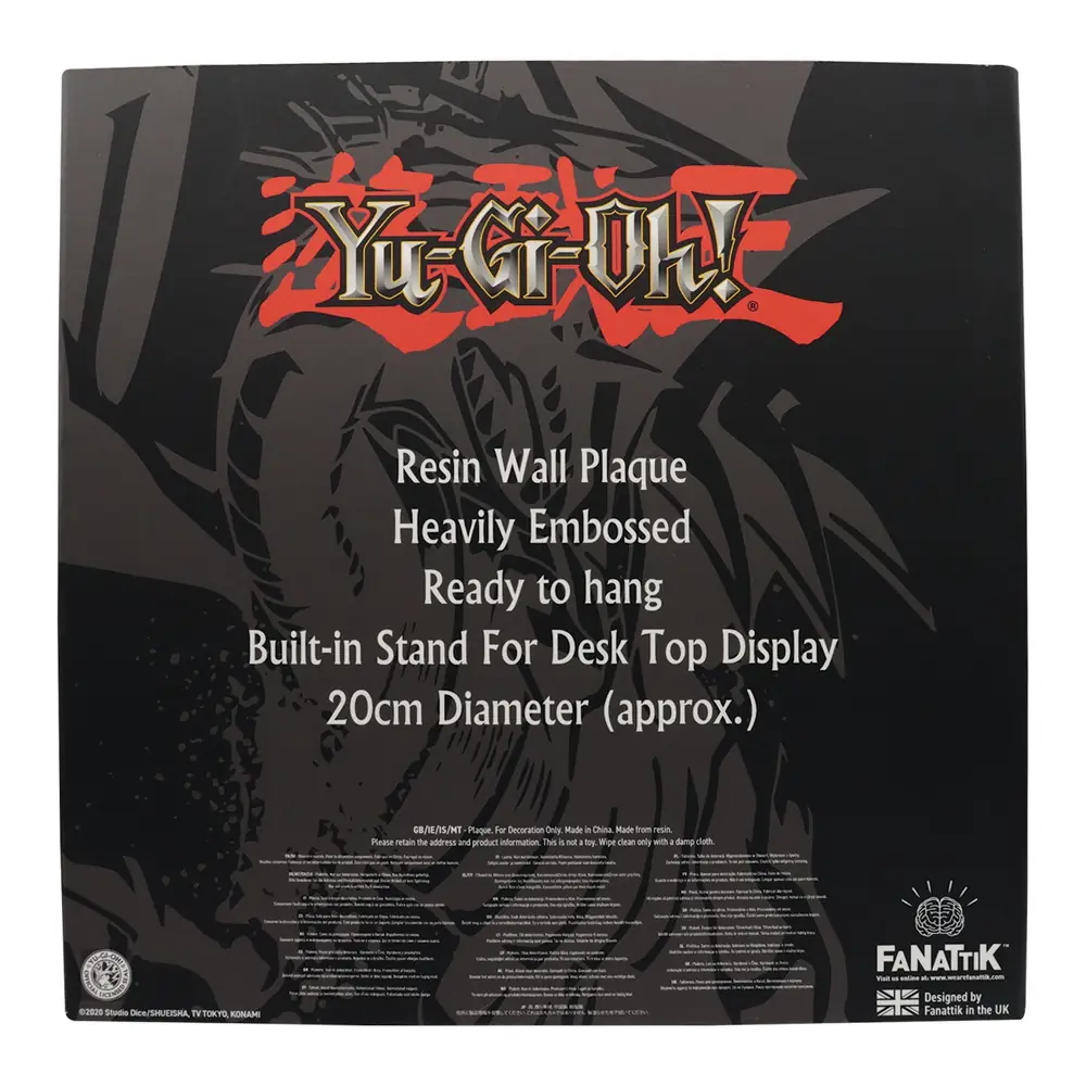 Yu-Gi-Oh! Blue-Eyes White Dragon Resin Plaque