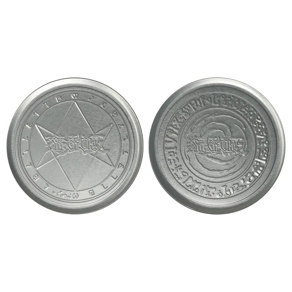 Yu-Gi-Oh! Set of 4 Embossed Metal Coasters