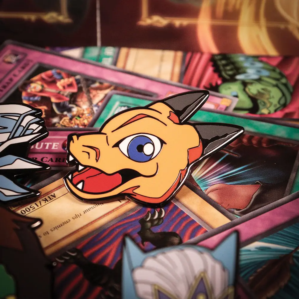 Yu-Gi-Oh! Mystery Pin Badge Volume 2 CDU Containing 12 Blind Boxes