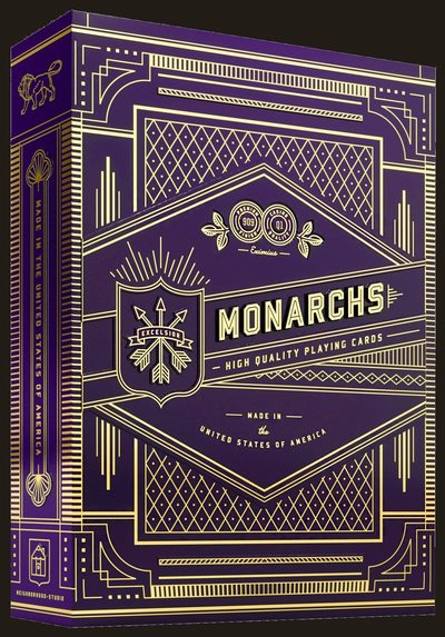 Monarch Playing Cards - Blue