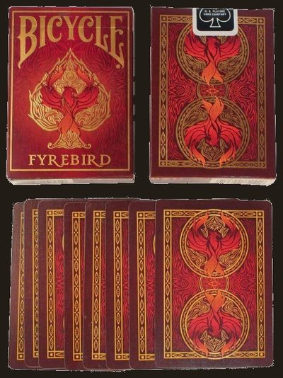 Bicycle Fyrebird Playing Cards