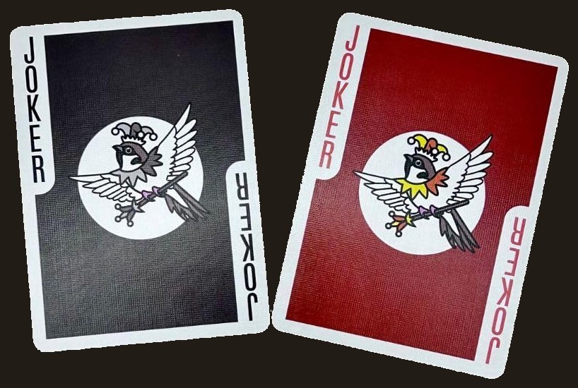 Sparrow Hanafuda Playing Cards