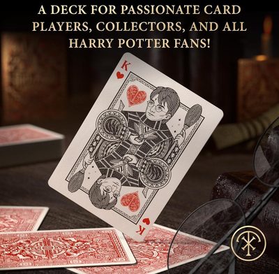 Harry Potter Playing Cards - Red Gryffindor