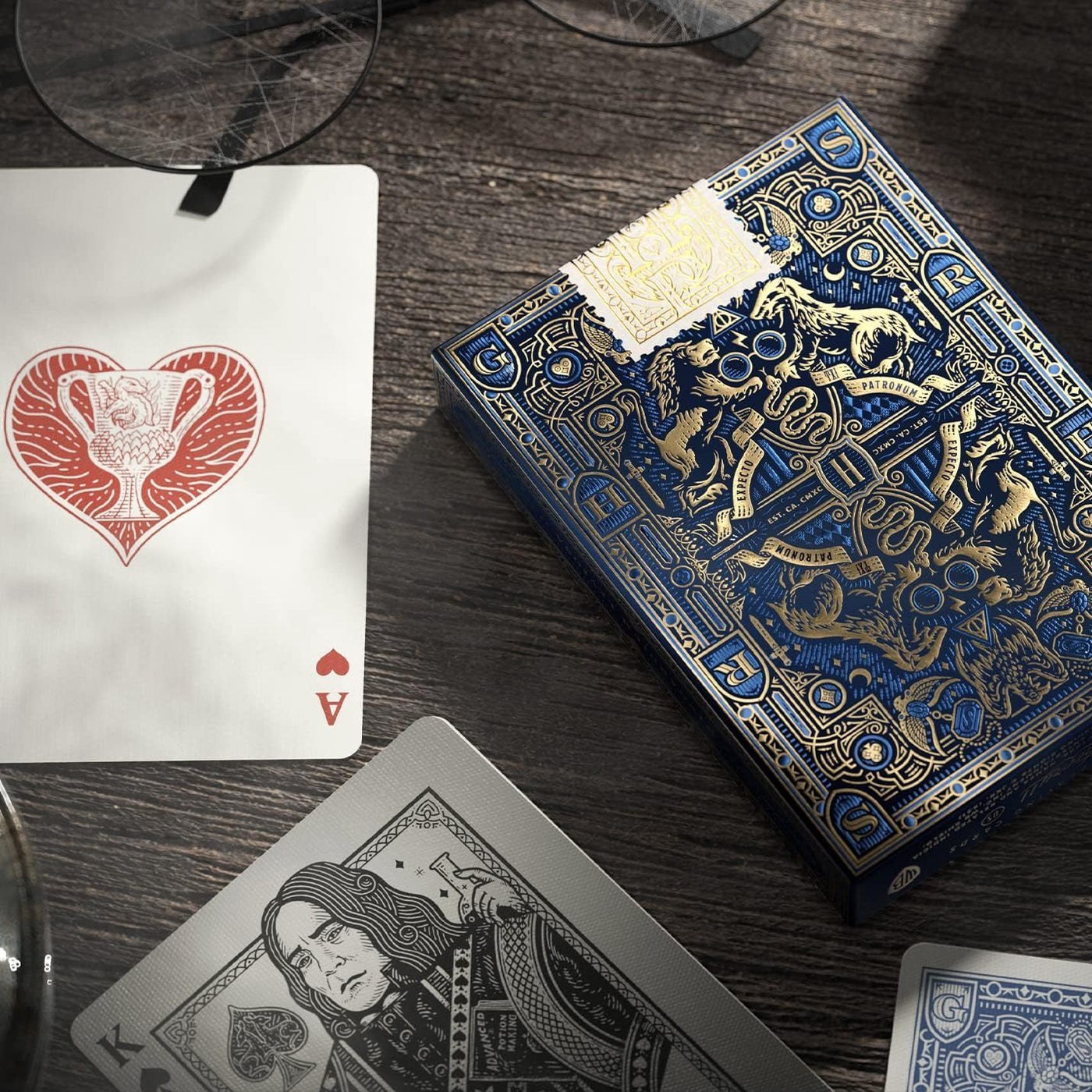 Harry Potter Playing Cards - Blue Ravenclaw