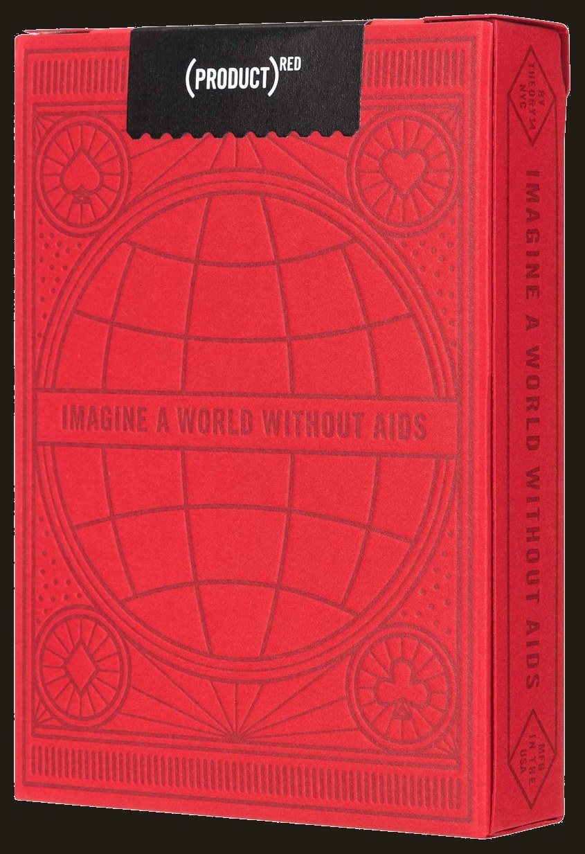 Product(RED) Playing Cards