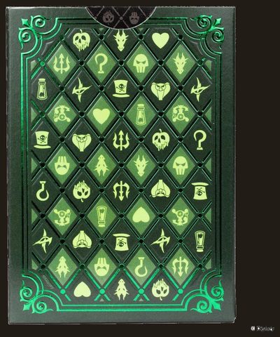 Villains Playing Cards