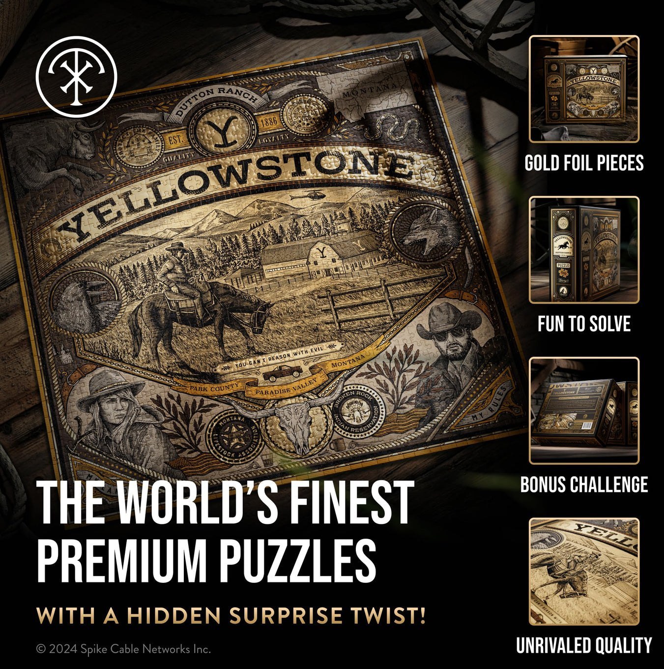 Yellowstone Jigsaw Puzzle - 1,000 Pieces