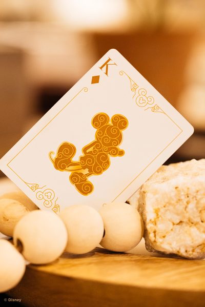 Mickey Mouse Playing Cards - Black and Gold