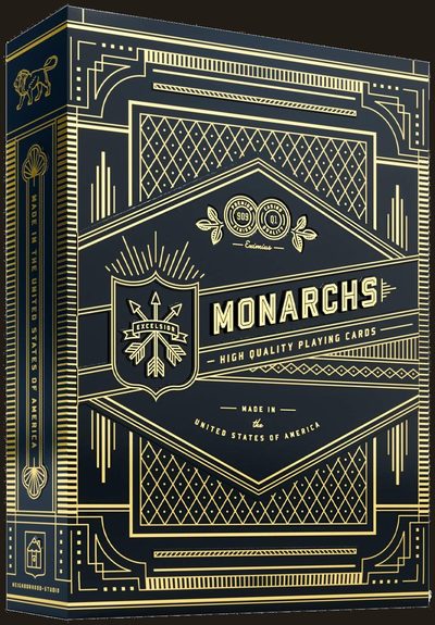 Monarch Playing Cards - Green